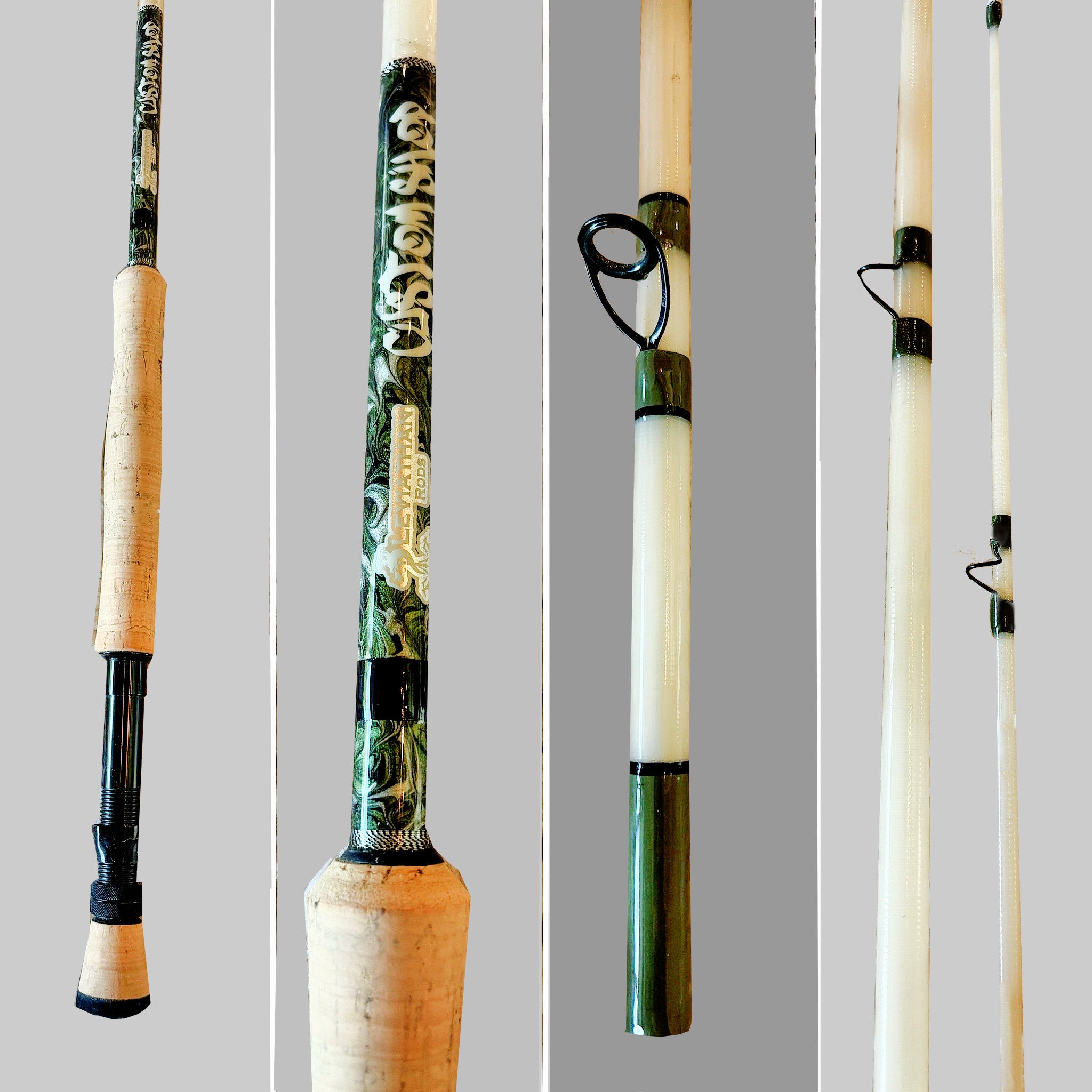 custom fly fishing rods Rod – Leviathan Product Code_1580854 Vicious BRG Braided Fishing Model:HXJ5/2 MC PLUS RAPTOR RH-BK One butt