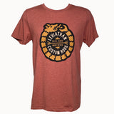 Leviathan Ouroboros Tee - Red - Leviathan Rods