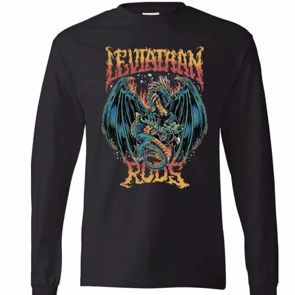 Leviathan X Sherpa Swimbaits Longsleeve Shirt - Leviathan Rods