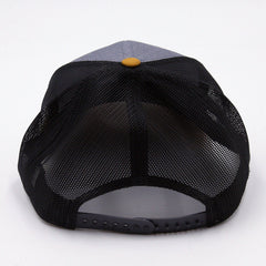 Ouroboros Logo Trucker Mesh Baseball Cap - Grey - Leviathan Rods