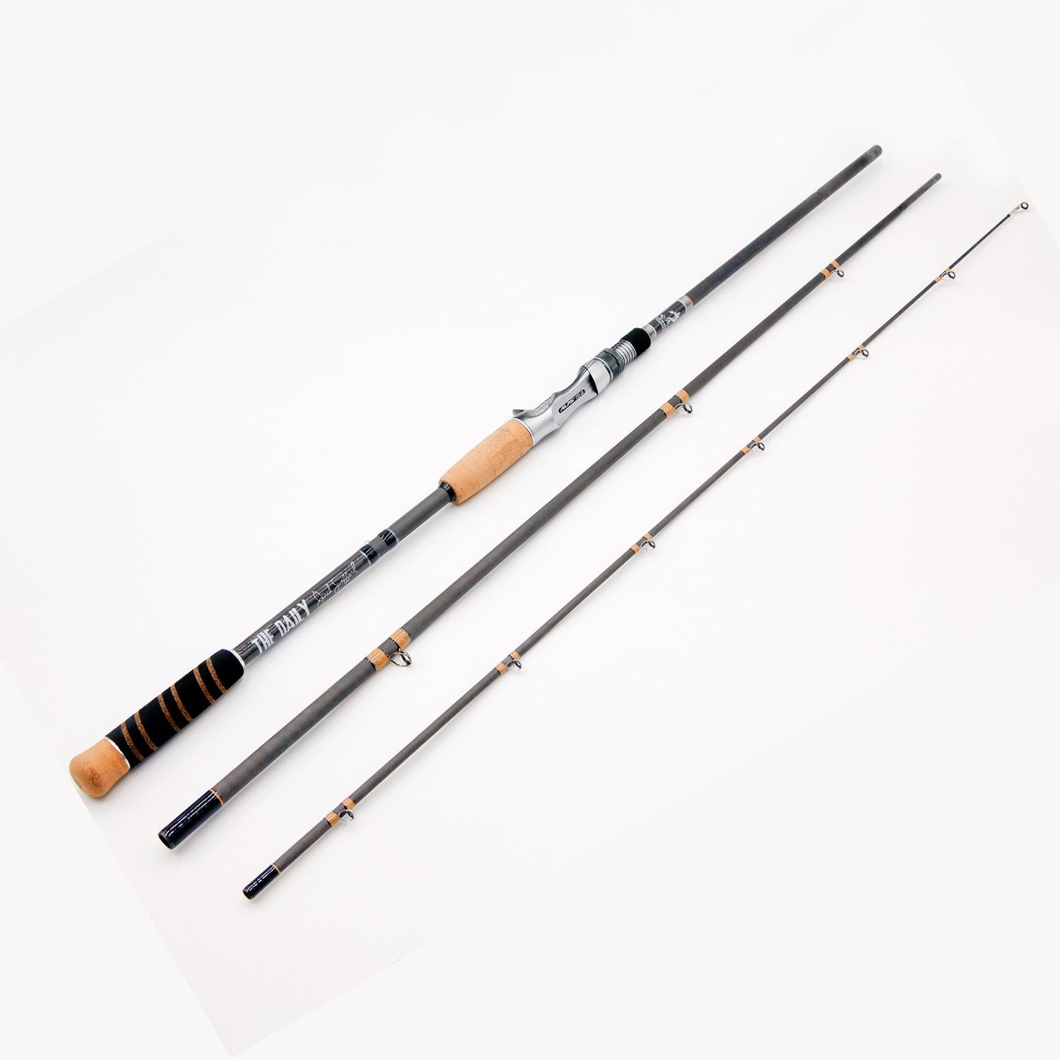 'The Daily' 3 - Piece Travel Swimbait Rod with Travel Tube - Leviathan Rods