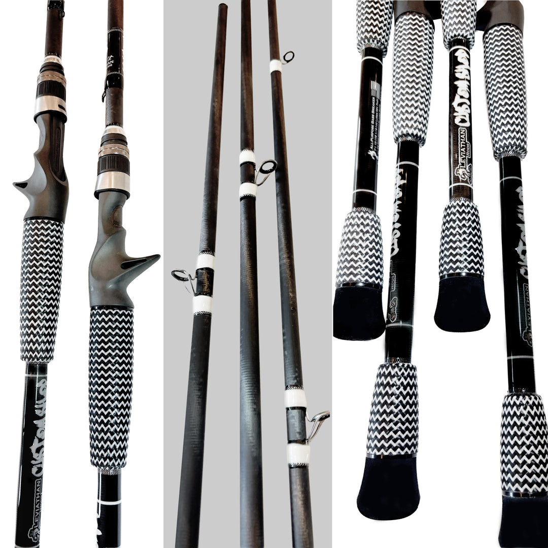 Trinity Bass Casting Rod - White – Leviathan Rods